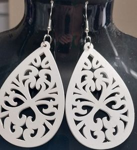 Flower Pattern Hollow Earrings